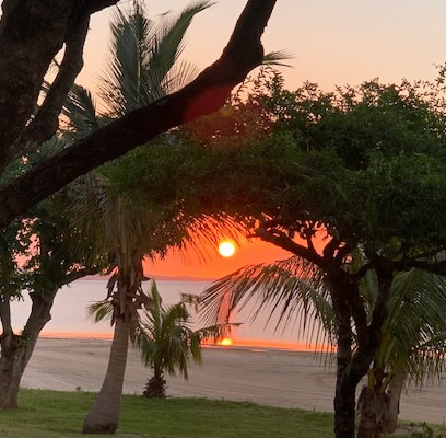 Nhabanga Paradise Camp Site sunset